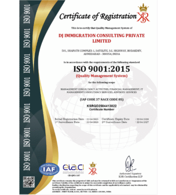 Certificate of Registration